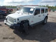 ✅ 2021 Jeep Wrangler Unlimited Sahara • VIN: 1C4HJXEN9MW506930 • Lot: 42571985. Listed on IAAI with 39,031 mi. Free auction sales archive from the USA and detailed vehicle history report at DreamBid. Image 17.