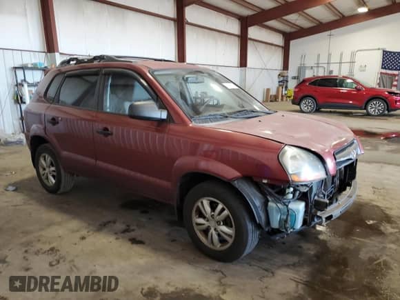 2009 Hyundai Tucson GLS z VIN KM8JM12BX9U972834, wystawiony jako Copart lot #78595274 z przebiegiem 94 166 mil mil oraz Szkoda całkowita • Salvage title. Historia ofert i sprzedaży dostępna na DreamBid. Obrazek 4.