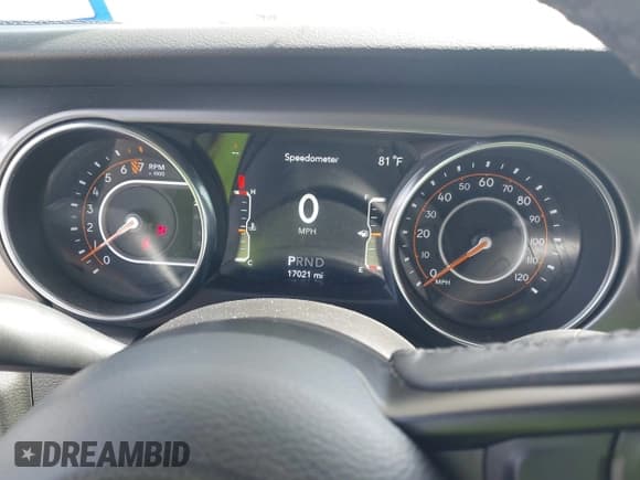 ✅ 2021 Jeep Wrangler Unlimited Willys • VIN: 1C4HJXDG5MW826961 • Лот: 42748955. Опубликован ранее на IAAI с пробегом 17 021 миль. Бесплатный доступ к архиву аукционных продаж из США и подробный отчёт об истории автомобиля на DreamBid. Изображение 7.