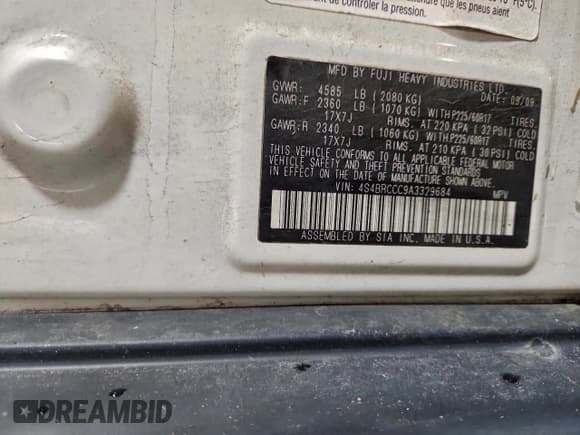 ✅ 2010 Subaru Outback Premium All-Weather Anniversary • VIN: 4S4BRCCC9A3329684 • Лот: 95946145. Опубликован ранее на Copart с пробегом 198 265 миль. Бесплатный доступ к архиву аукционных продаж из США и подробный отчёт об истории автомобиля на DreamBid. Изображение 14.