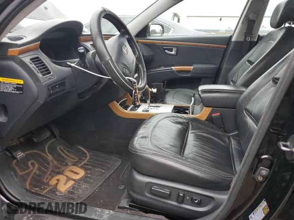 2008 Hyundai Azera Limited with VIN KMHFC46F18A255424, listed as a Copart auction lot 47258205 with 117,522 mi miles and Salvage title. Bid and sale history available at DreamBid. Image 7.