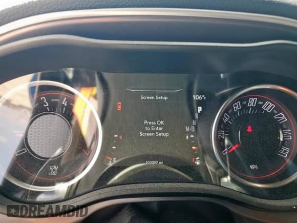 2020 Dodge Challenger R/T with VIN 2C3CDZBT9LH206810, listed as a Copart auction lot 81947315 with 103,097 mi miles and Salvage title. Bid and sale history available at DreamBid. Image 9.