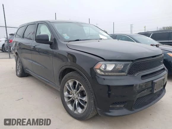 ✅ 2019 Dodge Durango GT Plus • VIN: 1C4RDHDG0KC779693 • Lot: 41634434. Listed on IAAI with 122,104 mi. Free auction sales archive from the USA and detailed vehicle history report at DreamBid. Image 1.