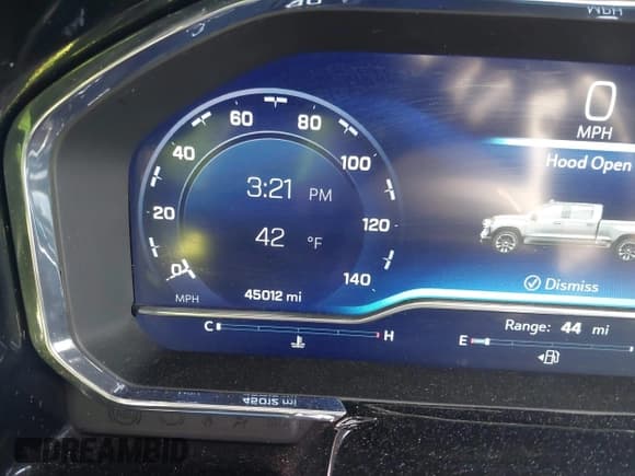 ✅ 2023 Chevrolet Silverado 1500 LT • VIN: 1GCUDDED2PZ325313 • Lot: 41740045. Listed on IAAI with 45,012 mi. Free auction sales archive from the USA and detailed vehicle history report at DreamBid. Image 7.