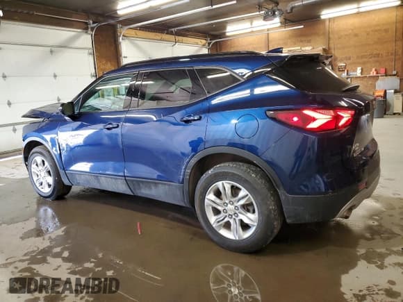 ✅ 2022 Chevrolet Blazer LT • VIN: 3GNKBJRS7NS140034 • Lot: 47756585. Listed on Copart with 16,469 mi. Free auction sales archive from the USA and detailed vehicle history report at DreamBid. Image 2.