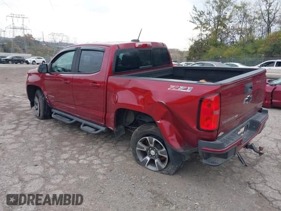 ✅ 2017 Chevrolet Colorado 4WD Z71 • VIN: 1GCGTDEN2H1268619 • Lot: 43586157. Listed on IAAI with 127,180 mi. Free auction sales archive from the USA and detailed vehicle history report at DreamBid. Image 3.