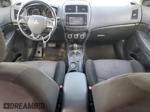 2017 Mitsubishi Outlander SE with VIN JA4AR3AW4HZ036841, listed as a Copart auction lot 70301925 with 80,019 mi miles and Salvage title. Bid and sale history available at DreamBid. Image 8.