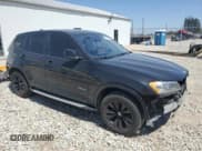 ✅ 2014 BMW X3 xDrive28i • VIN: 5UXWX9C5XE0D28021 • Lot: 51554745. Listed on Copart with 102,599 mi. Free auction sales archive from the USA and detailed vehicle history report at DreamBid. Image 4.