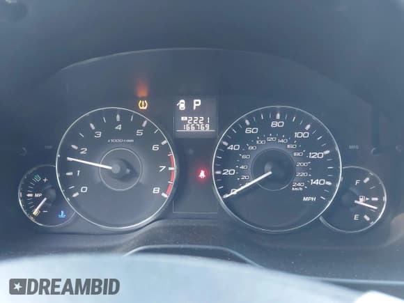 ✅ 2012 Subaru Outback Prem • VIN: 4S4BRBCC8C3241741 • Lot: 42662260. Listed on IAAI with 166,769 mi. Free auction sales archive from the USA and detailed vehicle history report at DreamBid. Image 7.