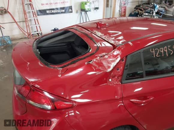 ✅ 2019 Hyundai Ioniq Blue • VIN: KMHC65LC7KU180230 • Lot: 42995835. Wystawiony na IAAI z przebiegiem 159 325 mil. Bezpłatny archiwum sprzedaży aukcyjnych z USA i szczegółowy raport historii pojazdu na DreamBid. Zdjęcie 6.