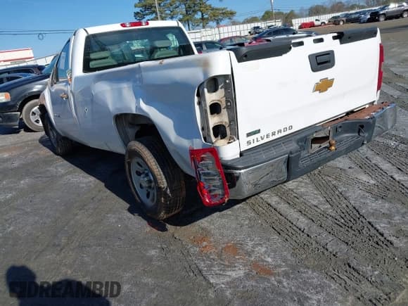 ✅ 2012 Chevrolet Silverado 1500 Work Truck • VIN: 1GCNCPEA8CZ185096 • Lot: 41426782. Listed on IAAI with 123,886 mi. Free auction sales archive from the USA and detailed vehicle history report at DreamBid. Image 3.