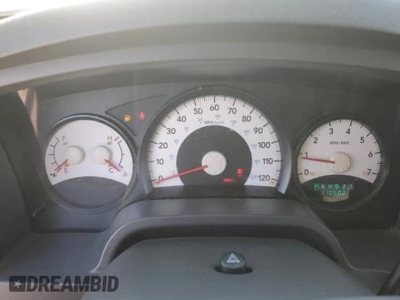 2006 Dodge Dakota ST z VIN 1D7HE28K36S595242, wystawiony jako Copart lot #51348695 z przebiegiem 110 602 mil mil oraz Szkoda całkowita • Salvage title. Historia ofert i sprzedaży dostępna na DreamBid. Obrazek 9.