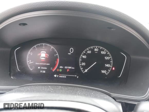 ✅ 2022 Honda Civic EX • VIN: 2HGFE1F7XNH312479 • Lot: 41208913. Listed on IAAI with 21,589 mi. Free auction sales archive from the USA and detailed vehicle history report at DreamBid. Image 7.