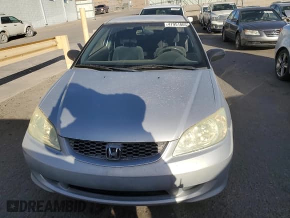 ✅ 2004 Honda Civic LX • VIN: 1HGEM21524L063915 • Лот: 47951805. Опубликован ранее на Copart с пробегом 172 877 миль. Бесплатный доступ к архиву аукционных продаж из США и подробный отчёт об истории автомобиля на DreamBid. Изображение 5.