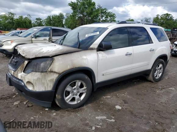 ✅ 2010 GMC Acadia SLE • VIN: 1GKLVLED0AJ116911 • Lot: 69344245. Wystawiony na Copart z przebiegiem Nie podano. Bezpłatny archiwum sprzedaży aukcyjnych z USA i szczegółowy raport historii pojazdu na DreamBid. Zdjęcie 1.