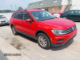 ✅ 2018 Volkswagen Tiguan S • VIN: 3VV0B7AX5JM071306 • Lot: 42867112. Listed on IAAI with 151,615 mi. Free auction sales archive from the USA and detailed vehicle history report at DreamBid. Image 1.