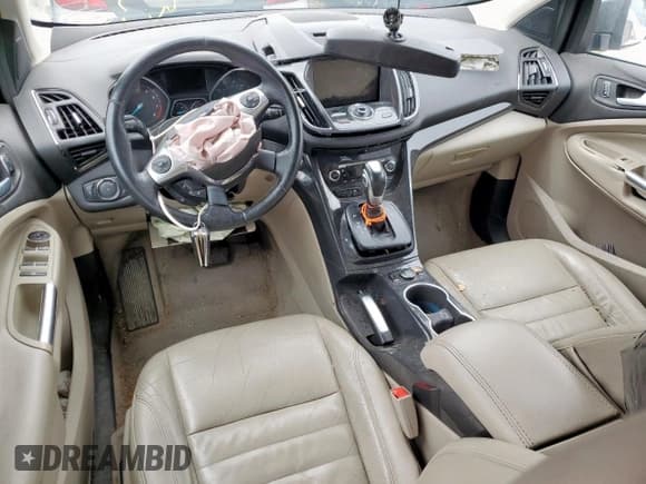 ✅ 2015 Ford Escape Titanium • VIN: 1FMCU0J92FUA07768 • Lot: 53382545. Listed on Copart with Not provided. Free auction sales archive from the USA and detailed vehicle history report at DreamBid. Image 8.