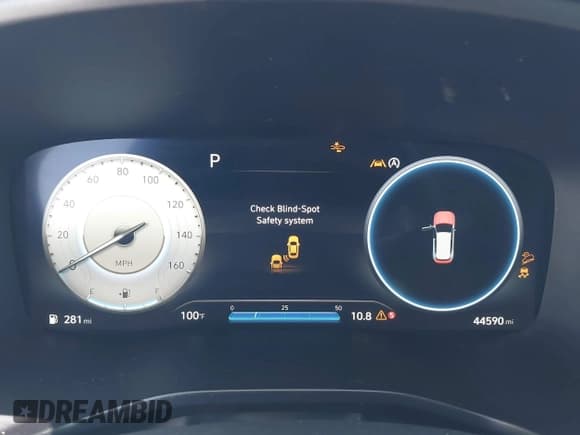 ✅ 2022 Hyundai Santa Fe SEL • VIN: 5NMS6DAJXNH383443 • Лот: 42878270. Опубликован ранее на IAAI с пробегом 44 590 миль. Бесплатный доступ к архиву аукционных продаж из США и подробный отчёт об истории автомобиля на DreamBid. Изображение 7.