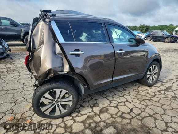 ✅ 2013 Kia Sportage EX • VIN: KNDPC3A26D7399971 • Lot: 61525765. Wystawiony na Copart z przebiegiem Nie podano. Bezpłatny archiwum sprzedaży aukcyjnych z USA i szczegółowy raport historii pojazdu na DreamBid. Zdjęcie 3.