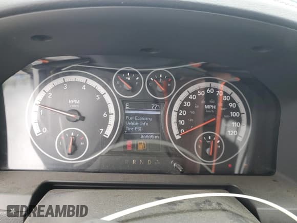 ✅ 2010 Dodge 1500 Sport • VIN: 1D7RV1CT8AS191778 • Lot: 61548745. Wystawiony na Copart z przebiegiem 169 595 mil. Bezpłatny archiwum sprzedaży aukcyjnych z USA i szczegółowy raport historii pojazdu na DreamBid. Zdjęcie 9.