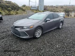 2021 Toyota Camry LE with VIN 4T1C11BK5MU037859, listed as a Copart auction lot 85142925 with 44,771 mi miles and Salvage title. Bid and sale history available at DreamBid. Image 1.