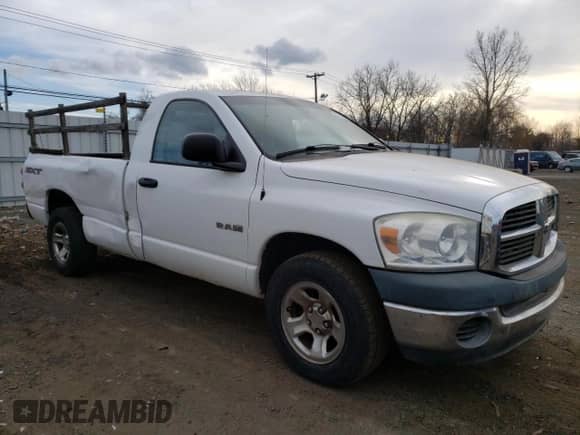 2008 Dodge 1500 ST с VIN 1D7HA16K28J199871, выставлен на аукционе Copart как лот 88220625 с пробегом 111 504 миль миль и Списание • Salvage title. История ставок и продаж доступна на DreamBid. Изображение 4.