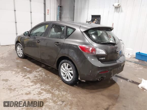 ✅ 2012 Mazda 3 i Touring • VIN: JM1BL1L83C1681115 • Lot: 43796136. Listed on IAAI with Not provided. Free auction sales archive from the USA and detailed vehicle history report at DreamBid. Image 3.