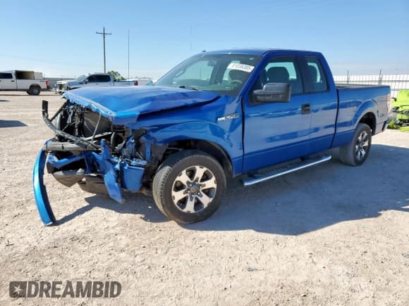 ✅ 2013 Ford F-150 XL • VIN: 1FTFX1CF2DFB80807 • Lot: 81038385. Listed on Copart with 65,555 mi. Free auction sales archive from the USA and detailed vehicle history report at DreamBid. Image 1.