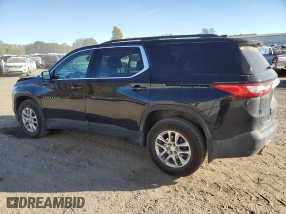 ✅ 2019 Chevrolet Traverse LT Cloth • VIN: 1GNERGKW4KJ304538 • Лот: 82544025. Опубликован ранее на Copart с пробегом 127 806 миль. Бесплатный доступ к архиву аукционных продаж из США и подробный отчёт об истории автомобиля на DreamBid. Изображение 2.