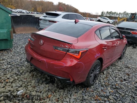 ✅ 2022 Acura ILX Premium • VIN: 19UDE2F88NA002383 • Лот: 90567605. Опубликован ранее на Copart с пробегом 62 704 миль. Бесплатный доступ к архиву аукционных продаж из США и подробный отчёт об истории автомобиля на DreamBid. Изображение 3.