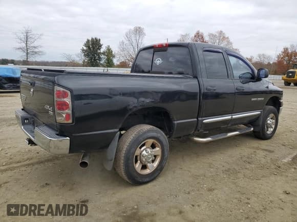 ✅ 2004 Dodge 2500 ST • VIN: 3D7KU28D34G271786 • Lot: 92508665. Listed on Copart with 190,759 mi. Free auction sales archive from the USA and detailed vehicle history report at DreamBid. Image 3.