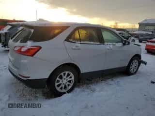 2018 Chevrolet Equinox LS z VIN 2GNAXHEV4J6305598, wystawiony jako Copart lot #41698975 z przebiegiem 107 581 mil mil oraz Szkoda całkowita • Salvage title. Historia ofert i sprzedaży dostępna na DreamBid. Obrazek 3.
