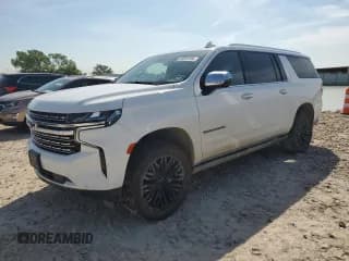 ✅ 2021 Chevrolet Suburban Premier • VIN: 1GNSKFKT4MR341875 • Lot: 54381194. Wystawiony na Copart z przebiegiem 66 731 mil. Bezpłatny archiwum sprzedaży aukcyjnych z USA i szczegółowy raport historii pojazdu na DreamBid. Zdjęcie 1.