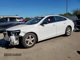 2017 Chevrolet Malibu LS with VIN 1G1ZB5ST2HF276087, listed as a Copart auction lot 87040345 with 118,873 mi miles and Clean title. Bid and sale history available at DreamBid. Image 1.