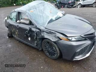 2021 Toyota Camry XSE with VIN 4T1K61BK3MU037453, listed as a IAAI auction lot 42468068 with 24,626 mi miles and . Bid and sale history available at DreamBid. Image 1.