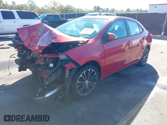 ✅ 2014 Toyota Corolla S Plus • VIN: 2T1BURHE9EC079523 • Lot: 43487838. Listed on IAAI with 114,876 mi. Free auction sales archive from the USA and detailed vehicle history report at DreamBid. Image 18.