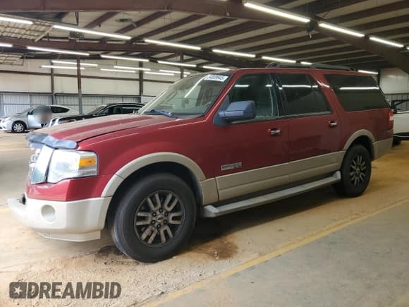 ✅ 2007 Ford Expedition Max Eddie Bauer • VIN: 1FMFK175X7LA18795 • Lot: 54009945. Listed on Copart with 230,646 mi. Free auction sales archive from the USA and detailed vehicle history report at DreamBid. Image 1.