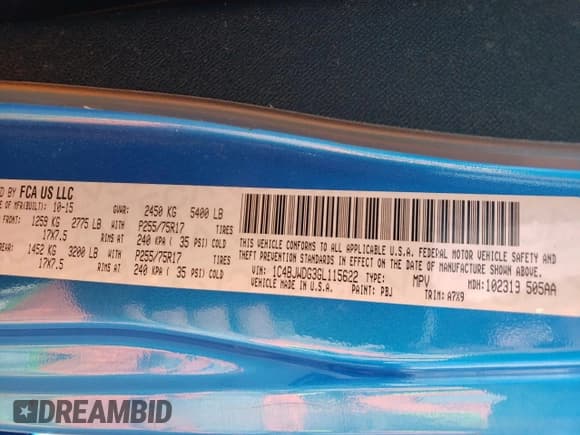 ✅ 2016 Jeep Wrangler Unlimited Sport • VIN: 1C4BJWDG3GL115622 • Lot: 57872455. Wystawiony na Copart z przebiegiem 98 812 mil. Bezpłatny archiwum sprzedaży aukcyjnych z USA i szczegółowy raport historii pojazdu na DreamBid. Zdjęcie 13.