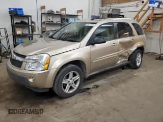 ✅ 2005 Chevrolet Equinox LT • VIN: 2CNDL73FX56120965 • Лот: 55022385. Опубликован ранее на Copart с пробегом 191 773 миль. Бесплатный доступ к архиву аукционных продаж из США и подробный отчёт об истории автомобиля на DreamBid. Изображение 1.