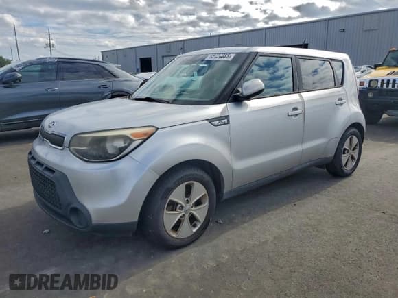 ✅ 2015 Kia Soul • VIN: KNDJN2A21F7777434 • Лот: 95404535. Опубликован ранее на Copart с пробегом 149 616 миль. Бесплатный доступ к архиву аукционных продаж из США и подробный отчёт об истории автомобиля на DreamBid. Изображение 1.