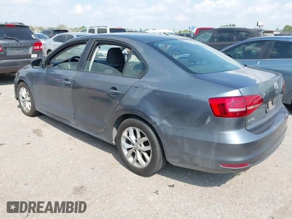 ✅ 2015 Volkswagen Jetta S • VIN: 3VW2K7AJ0FM412196 • Lot: 43083039. Listed on IAAI with 168,157 mi. Free auction sales archive from the USA and detailed vehicle history report at DreamBid. Image 3.