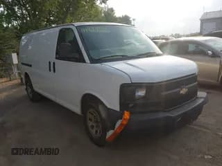 ✅ 2014 Chevrolet Express Cargo • VIN: 1GCSGAFX6E1177295 • Lot: 42829378. Listed on IAAI with 281,183 mi. Free auction sales archive from the USA and detailed vehicle history report at DreamBid. Image 1.