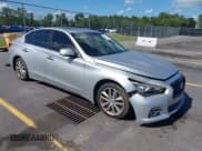 ✅ 2014 Infiniti Q50 • VIN: JN1BV7AP8EM691795 • Lot: 42526313. Listed on IAAI with 112,407 mi. Free auction sales archive from the USA and detailed vehicle history report at DreamBid. Image 1.