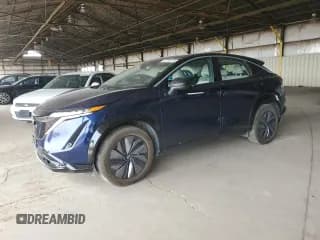 ✅ 2023 Nissan ARIYA Premiere • VIN: JN1BF0BAXPM405544 • Лот: 57353414. Опубликован ранее на Copart с пробегом 26 124 миль. Бесплатный доступ к архиву аукционных продаж из США и подробный отчёт об истории автомобиля на DreamBid. Изображение 1.