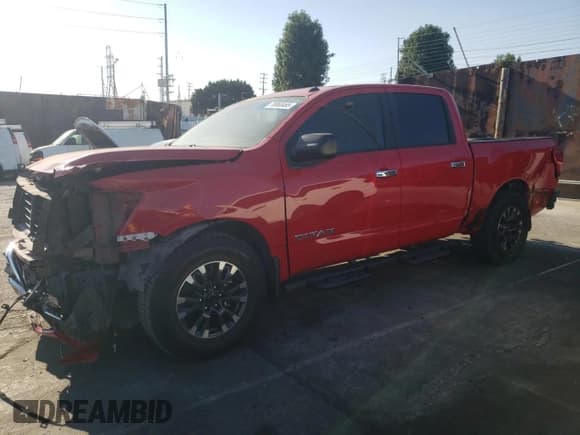 ✅ 2021 Nissan Titan SV • VIN: 1N6AA1EF1MN501960 • Lot: 70860465. Listed on Copart with 59,516 mi. Free auction sales archive from the USA and detailed vehicle history report at DreamBid. Image 1.