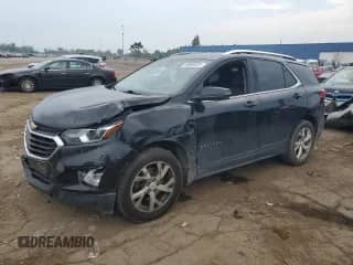 2018 Chevrolet Equinox LT z VIN 2GNAXTEX8J6274148, wystawiony jako Copart lot #64606425 z przebiegiem 94 059 mil mil oraz Czysty tytuł • Clean title. Historia ofert i sprzedaży dostępna na DreamBid. Obrazek 1.