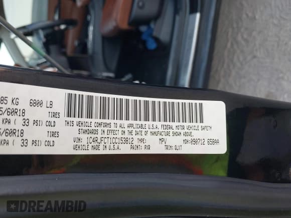 ✅ 2012 Jeep Grand Cherokee Overland • VIN: 1C4RJFCT1CC153812 • Лот: 43252092. Опубликован ранее на IAAI с пробегом 157 194 миль. Бесплатный доступ к архиву аукционных продаж из США и подробный отчёт об истории автомобиля на DreamBid. Изображение 9.