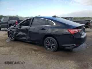 2020 Chevrolet Malibu LT with VIN 1G1ZD5ST0LF114204, listed as a Copart auction lot 84935115 with 99,186 mi miles and Salvage title. Bid and sale history available at DreamBid. Image 2.