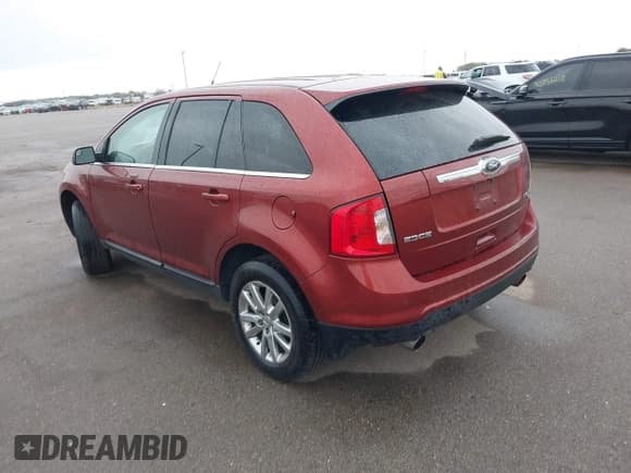 ✅ 2014 Ford Edge Limited • VIN: 2FMDK4KC9EBA58510 • Lot: 43498824. Listed on IAAI with 211,279 mi. Free auction sales archive from the USA and detailed vehicle history report at DreamBid. Image 3.