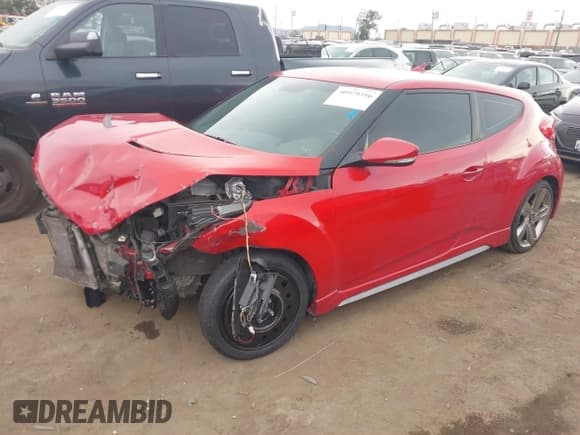 ✅ 2013 Hyundai Veloster Turbo • VIN: KMHTC6AE3DU096959 • Lot: 41749843. Wystawiony na IAAI z przebiegiem 87 662 mil. Bezpłatny archiwum sprzedaży aukcyjnych z USA i szczegółowy raport historii pojazdu na DreamBid. Zdjęcie 2.